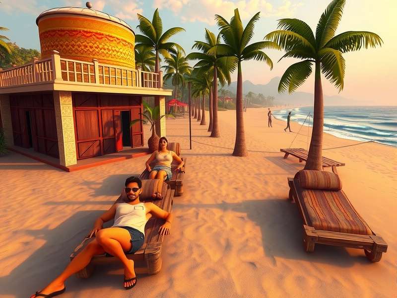 Goan Beachside Elegance Gameplay Screenshot